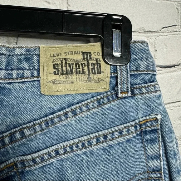 Levi’s Silvertab Vintage 90s Baggy College Jeans Women’s size 27 - Picture 4 of 11
